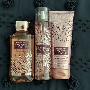 BBW A Thousand Wishes set